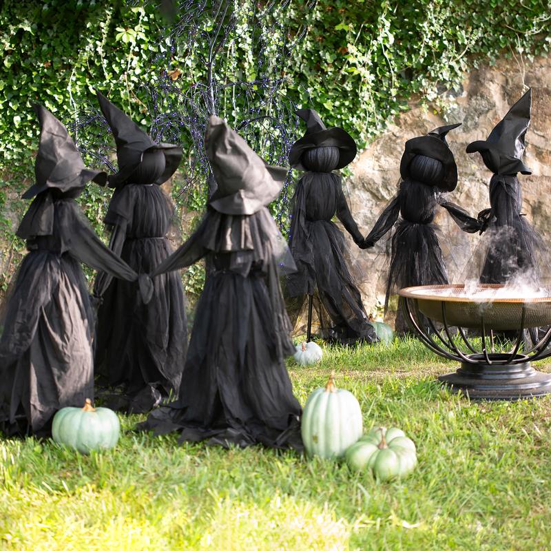 🔥Halloween Pre Sale 49% OFF-🧙♀️Lighted Halloween Witch Stakes