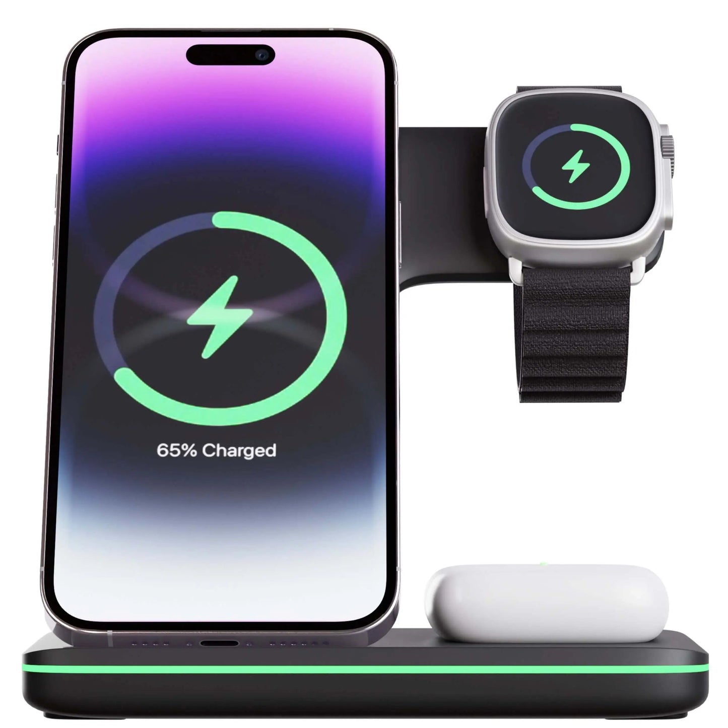 Enerlaneco AppleCharge Pro – Fast Wireless iPhone Charger