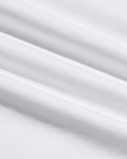 Black & White Pima Crew Curved Hem 2-Pack