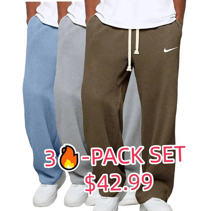 🎁Men's Spring And Autumn Casual Sports Textured Trousers